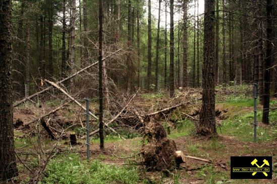 SDAG Wismut Schurf 49 bei Neuoberhaus im Revier Johanngeorgenstadt, Erzgebirge, Sachsen - 21. Mai 2009 (2).jpg